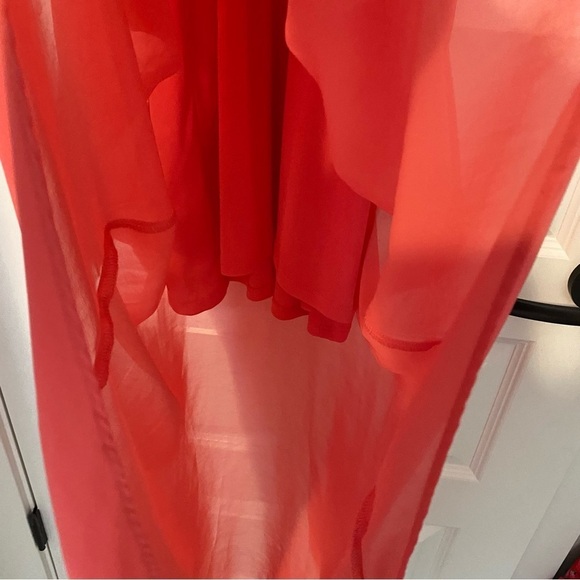 ~ Vintage Free Bird Coral Pink Dress Small S - Picture 8 of 8